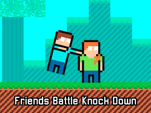 Game Knock Down Pertempuran Teman