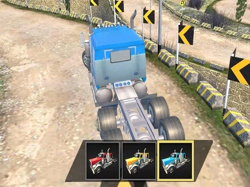 Game Mengemudi Truk Kereta Jalan Raya gambar sampul