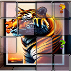 Game Memori Mencocokkan Hewan Harimau