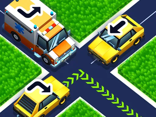 Melarikan Diri dari Kemacetan Lalu Lintas: Game Puzzle Mobil cover image