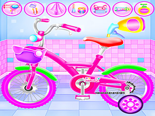 Game Salon Cuci Sepeda Cewek