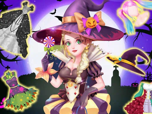 Game Butik Putri Halloween