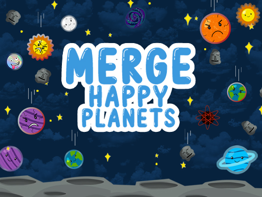 Gabungkan Planet Bahagia! Game