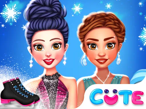 Game Pakaian Seluncur Es Musim Dingin Putri