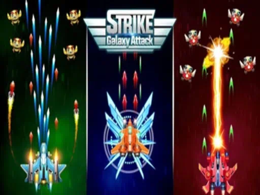 Game Serangan Galaksi Strike gambar sampul