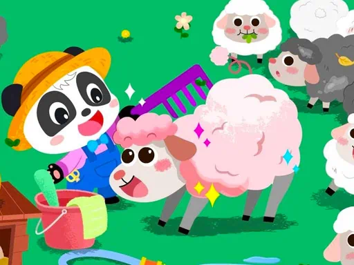 Game Peternakan Hewan Bayi Panda