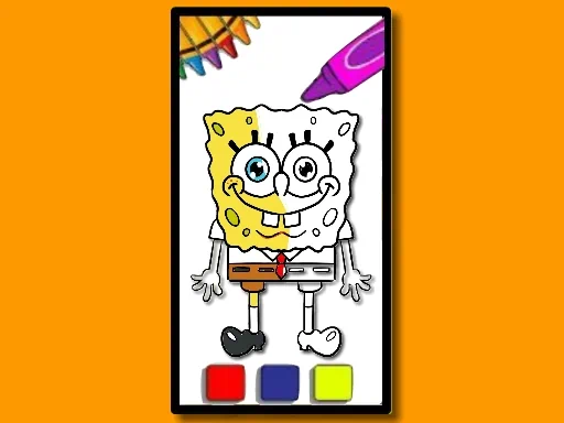 Game Petualangan Mewarnai Spongebob