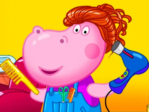Game Salon Rambut Hippo