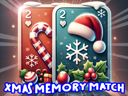 Permainan Mencocokkan Memori Natal