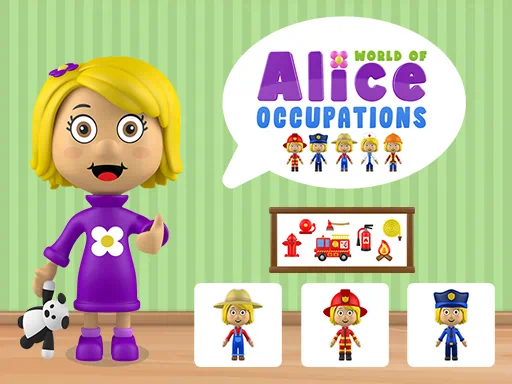 Game Pekerjaan Dunia Alice gambar sampul